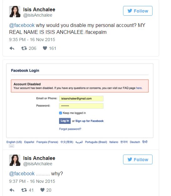 Ντροπή... Το facebook της κατέβασε τον λογαριασμό γιατί την λένε Isis [photos] - Φωτογραφία 2