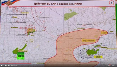 Στρατιωτικός χάρτης αποκαλύπτει την δράση ρωσικών χερσαίων δυνάμεων στην Συρία - Φωτογραφία 1