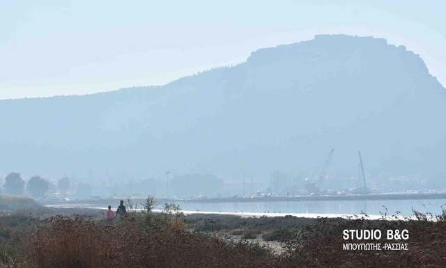 Πνίγηκε στην αιθαλομίχλη το Ναύπλιο - Φωτογραφία 5