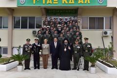 Ο Μητροπολίτης Λαγκαδά στην 1η Ταξιαρχία Καταδρομών-Αλεξιπτωτιστών (ΦΩΤΟ)
