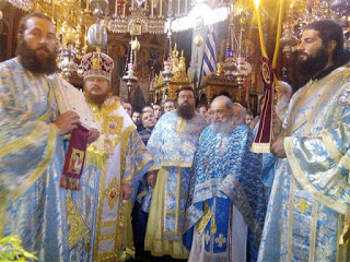 7467 - Λαμπρός εορτασμός στην Ιερά Μονή Δοχειαρίου Αγίου Όρους με αριθμό ρεκόρ προσκυνητών (φωτογραφίες & βίντεο) - Φωτογραφία 1