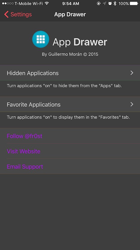 AppDrawer : Cydia tweak new v1.1-1 ($1.99) - Φωτογραφία 2