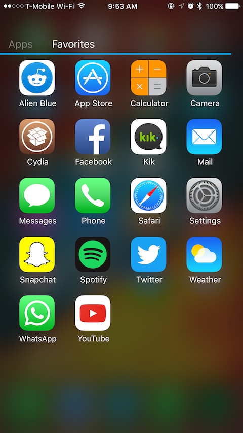 AppDrawer : Cydia tweak new v1.1-1 ($1.99) - Φωτογραφία 3