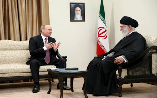 «Σύμπτωση απόψεων» στη συνάντηση Χαμενεΐ – Πούτιν - Φωτογραφία 1