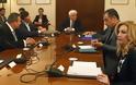 Σύσκεψη Πολιτικών Αρχηγών: Όχι από ΝΔ και ΠΑΣΟΚ στις προτάσεις Τσίπρα. Παράθυρο συναίνεσης από Λεβέντη