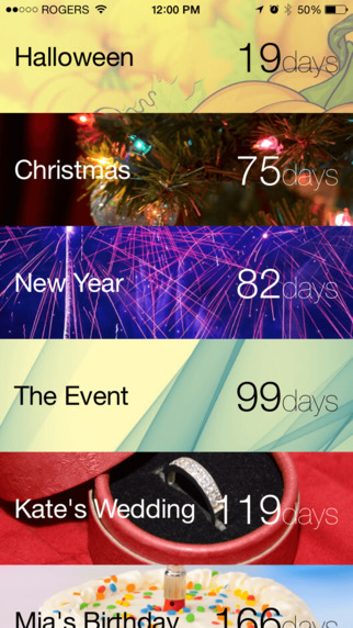DaysLeft : AppStore free today...θα σας θυμίζει με όμορφο τρόπο τα γεγονότα σας - Φωτογραφία 5