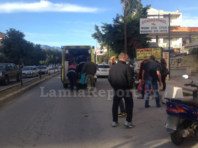 Λαμία: Τροχαίο με μηχανάκι το πρωί - Φωτογραφία 2