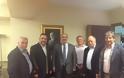 Συνάντηση τεσσάρων δημάρχων αγροτικών περιοχών της Κρήτης με τον α. υπουργό Αγροτικής Ανάπτυξης και Τροφίμων Μ. Μπόλαρη