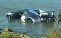 Βούτηξε στη λίμνη με την Bugatti του… [video]