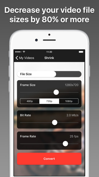 Video Shrinker : AppStore free today....κερδίστε χώρο στην συσκευή σας - Φωτογραφία 3