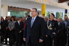 Παρουσία ΥΕΘΑ Πάνου Καμμένου στον εορτασμό της Αγίας Βαρβάρας, προστάτιδας του Πυροβολικού