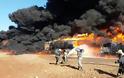 ΝΤΟΚΟΥΜΕΝΤΟ: Ρωσικά μαχητικά πλήττουν φορτηγά με πετρέλαιο τζιχαντιστών στη Συρία [video]
