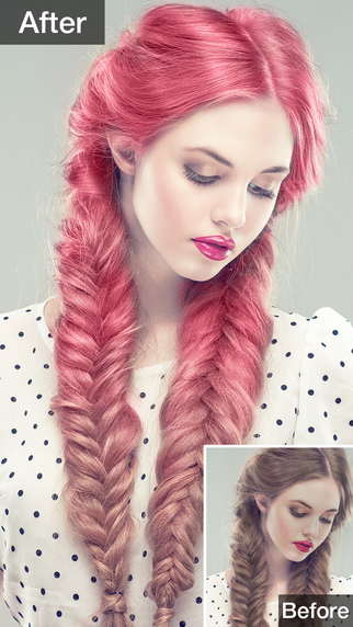 Hair Color Changer: AppStore new free...γιατί χρειάζεστε μια ανανέωση μέσα στα  Χριστούγεννα - Φωτογραφία 3