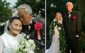 98 ετών ζευγάρι αναπαριστά το γάμο του 70 χρόνια μετά! - Φωτογραφία 2