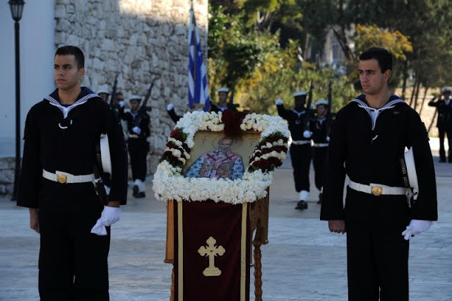 Παρουσία ΥΕΘΑ Πάνου Καμμένου στις εκδηλώσεις για τον εορτασμό του Αγίου Νικολάου Προστάτη του Πολεμικού και Εμπορικού Ναυτικού - Φωτογραφία 2