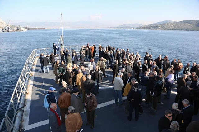 Απόστρατοι στην φρεγάτα ''Κουντουριώτης'' με την ευκαιρια της εορτής του Αγίου Νικολάου - Φωτογραφία 9