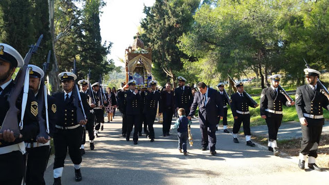 Ο εορτασμός του Αγίου Νικολάου στο Ναύσταθμο Σαλαμίνας - Φωτογραφία 11