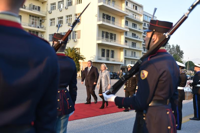 Συνάντηση ΥΕΘΑ Πάνου Καμμένου με την Υπουργό Άμυνας της Ολλανδίας Jeanine Hennis-Plasschaert - Φωτογραφία 5