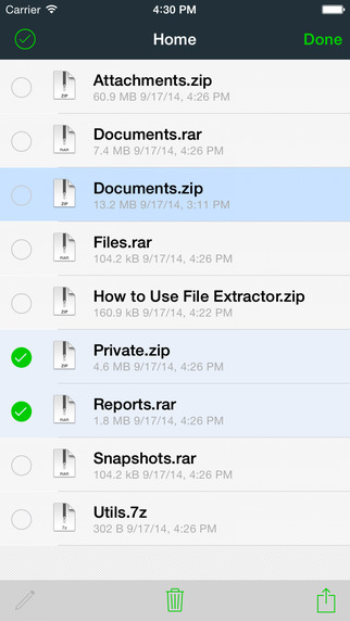 File Extractor : AppStore free today...αποσυμπιέστε όλα τα αρχεία σας στο iphone - Φωτογραφία 3