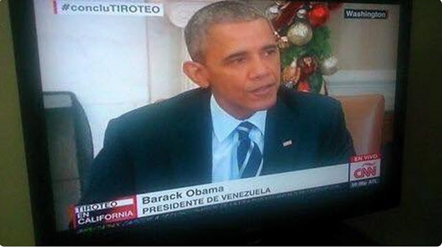Απίστευτο λάθος του CNN με τον Μπαράκ Ομπάμα: Τον έκαναν... πρόεδρο της Βενεζουέλας! - Φωτογραφία 2