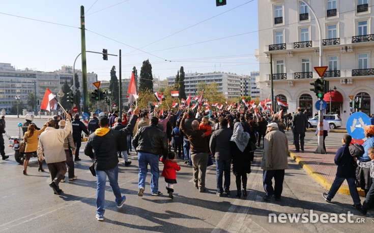 Κλειστοί οι δρόμοι της Αθήνας λόγω του Αλ Σισί [photos] - Φωτογραφία 12