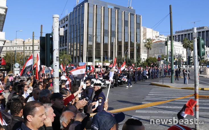 Κλειστοί οι δρόμοι της Αθήνας λόγω του Αλ Σισί [photos] - Φωτογραφία 7