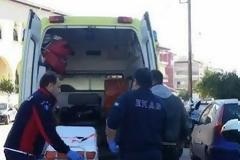 Λαμία: Τροχαίο με μηχανάκι - Το κράνος του έσωσε τη ζωή
