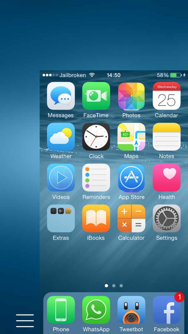 OneHandWizard : Cydia tweak ....χειριστείτε απίστευτα εύκολα την οθόνη στο iphone σας - Φωτογραφία 2