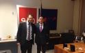 Συνάντηση Θανάση Θεοχαρόπουλου με Gianni Pittella