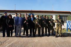 Επίσκεψη ΥΕΘΑ Πάνου Καμμένου, Ολλανδής ΥΠΑΜ J. Hennis-Plasschaert και Ολλανδού Υπουργού Μετανάστευσης Klaas Dijkhoff σε Φαρμακονήσι, Χίο, Αγαθονήσι