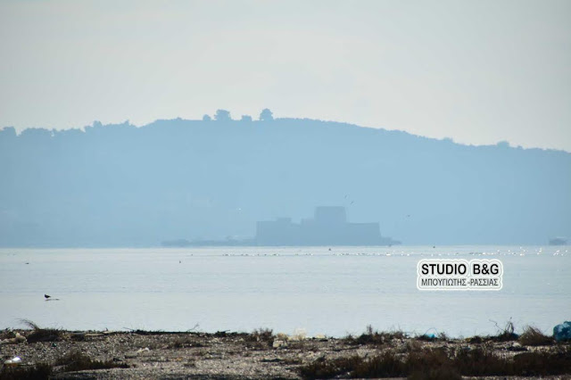 Σκεπασμένη από αιθαλομίχλη η πόλη του Ναυπλίου - Φωτογραφία 2