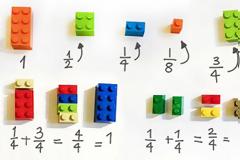 Τους μαθαίνει μαθηματικά με... Lego
