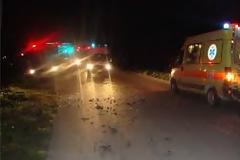 Τραυματίστηκε ντελιβεράς σε τροχαίο με μηχανάκι στη Λαμία [photos]