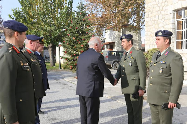 Επίσκεψη ΑΝΥΕΘΑ Δημήτρη Βίτσα στη Σχολή Μονίμων Υπαξιωματικών στα Τρίκαλα - Φωτογραφία 5