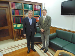 Επίσκεψη του Πρέσβη της Ουγγαρίας στη Περιφέρεια Κρήτης-Συναντήσεις με Περιφερειάρχη Κρήτης και Αντιπεριφερειάρχη Ηρακλείου - Φωτογραφία 1