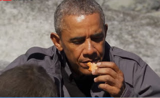 Και όμως ο Ομπάμα τρώει αποφάγια [video] - Φωτογραφία 1