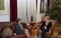 Η Υφυπουργός, Μαρία Κόλλια-Τσαρουχά, συναντήθηκε με την Πρόεδρο της Προσωρινής Διοικούσας Επιτροπής της ΕΡΤ3