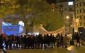 Καυγάς αστυνομίας - διαδηλωτών σε πορεία στη Θεσσαλονίκη [video]