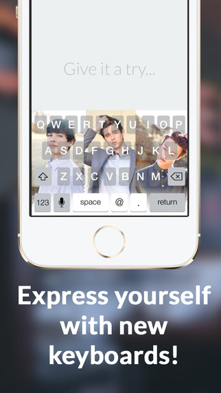 InstaKey Custom Keyboard Creator :AppStore free today - Φωτογραφία 3