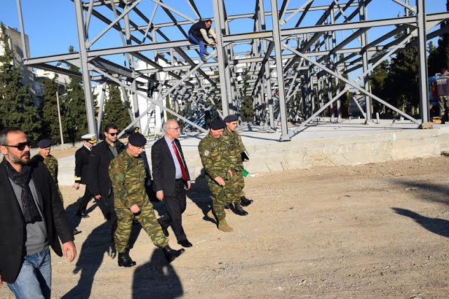 Επίσκεψη ANYΕΘΑ Δημήτρη Βίτσα σε μονάδες και σχηματισμούς της Θεσσαλονίκης - Φωτογραφία 13