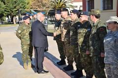 Επίσκεψη ANYΕΘΑ Δημήτρη Βίτσα σε μονάδες και σχηματισμούς της Θεσσαλονίκης