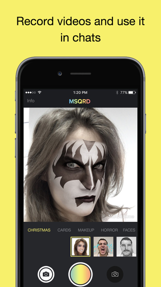 MSQRD : AppStore free new....μεταμφιεστείτε σε πραγματικό χρόνο και εντυπωσιάστε τους - Φωτογραφία 3