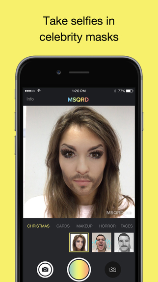 MSQRD : AppStore free new....μεταμφιεστείτε σε πραγματικό χρόνο και εντυπωσιάστε τους - Φωτογραφία 4