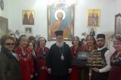 Κάλαντα στη Μητρόπολη Μαντινείας καὶ Κυνουρίας