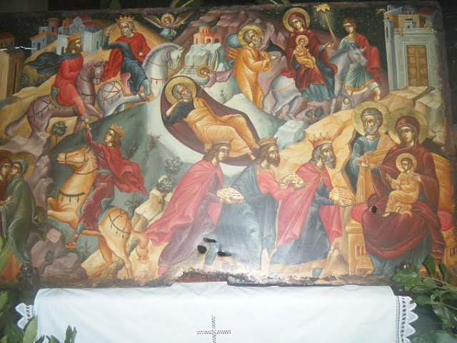7654 - Χριστουγεννιάτικη Αγρυπνία στο μετόχι της Ιεράς Μονής Δοχειαρίου Αγίου Όρους - Φωτογραφία 8