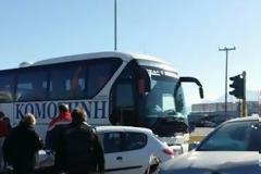 Λαμία: Γερό μπαμ στην είσοδο της πόλης - Τρεις τραυματίες μεταξύ τους και ενα παιδί