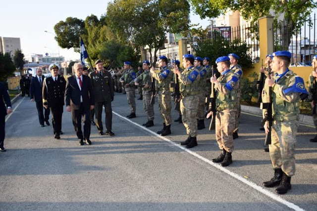 Επίσκεψη ΑΝΥΕΘΑ Δημ. Βίτσα στο Γενικό Επιτελείο Εθνικής Φρουράς - Φωτογραφία 2