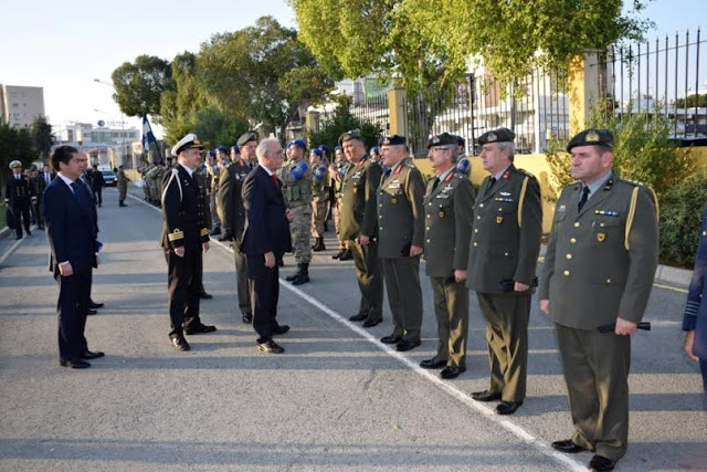 Επίσκεψη ΑΝΥΕΘΑ Δημ. Βίτσα στο Γενικό Επιτελείο Εθνικής Φρουράς - Φωτογραφία 3