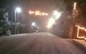 Έντονη χιονόπτωση στα ορεινά των Τρικάλων και αισθητή πτώση της θερμοκρασίας στα πεδινά [video]