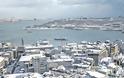 Στα λευκά και η Κωνσταντινούπολη: Ακυρώθηκαν πτήσεις  λόγω χιονιά...